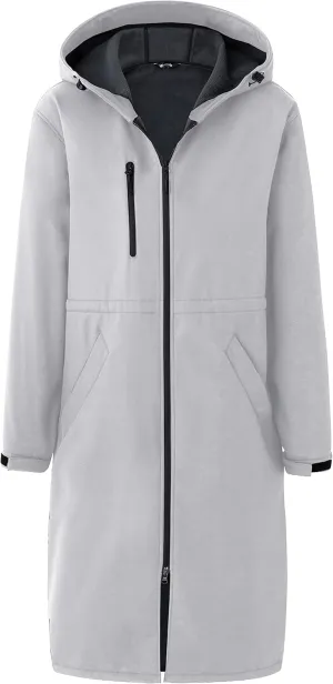 wantdo Unisex Waterproof Swim Parka Long Swim Cover Up Swim Coat for Adult and Youth