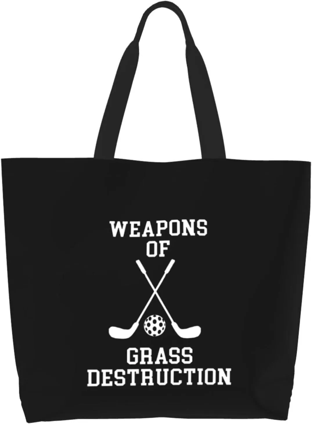 Weapon of Grass Destruction Women's Lightweight Canvas Handbag Waterproof Reusable Shopping Bag