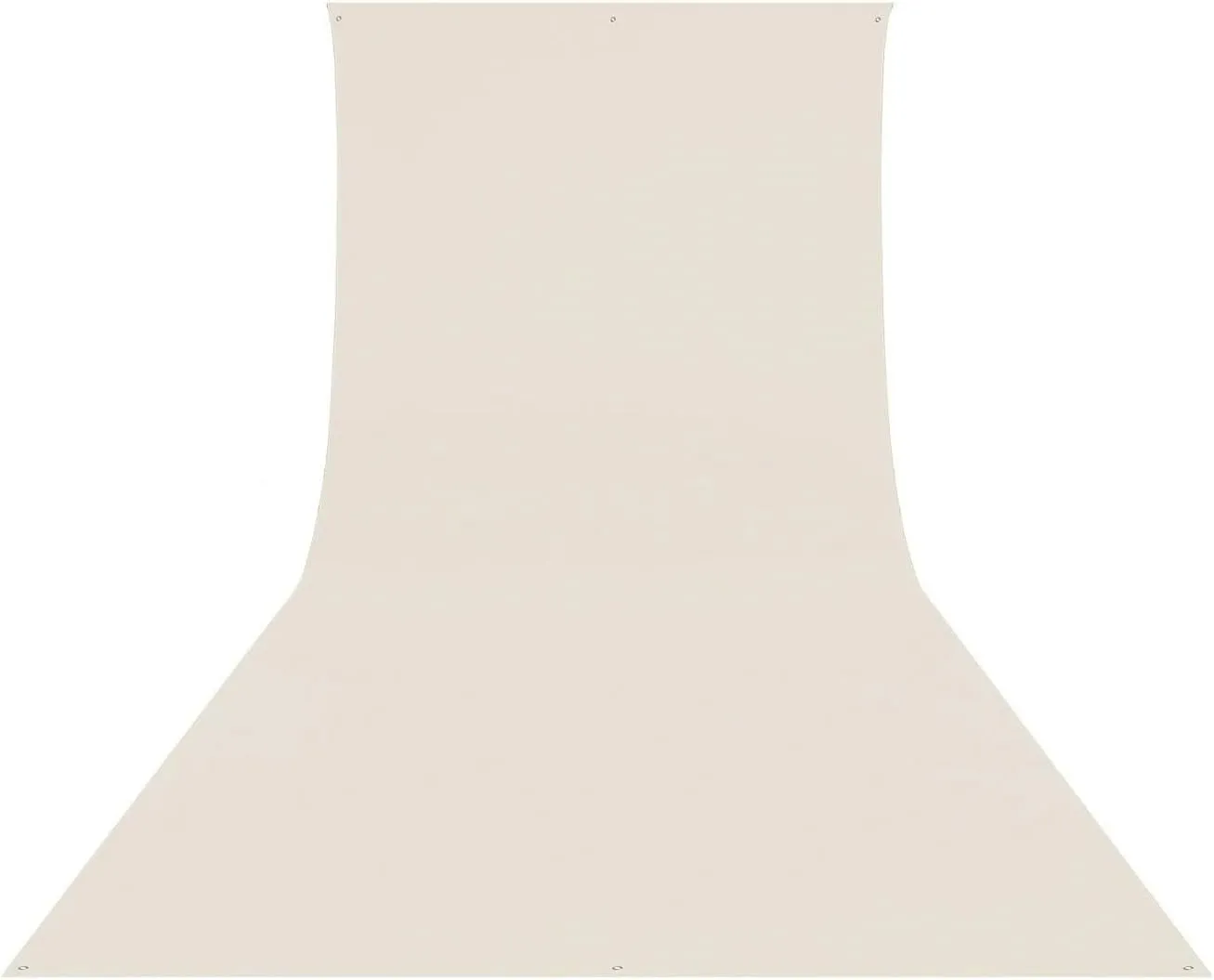 Westcott Wrinkle-Resistant 9' x 20' (2.75 x 6.1m) Backdrop for Photoshoots, Group Portraits, & Photo Booths - Portable and Travel Friendly (Buttermilk White)
