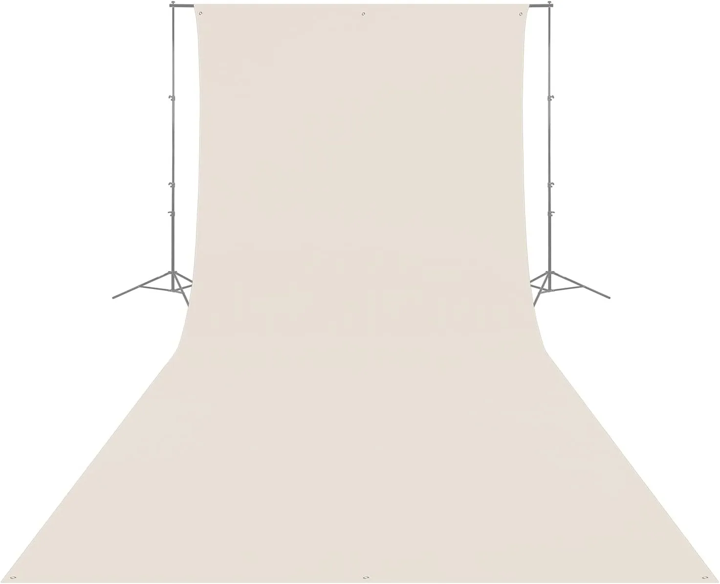 Westcott Wrinkle-Resistant 9' x 20' (2.75 x 6.1m) Backdrop for Photoshoots, Group Portraits, & Photo Booths - Portable and Travel Friendly (Buttermilk White)