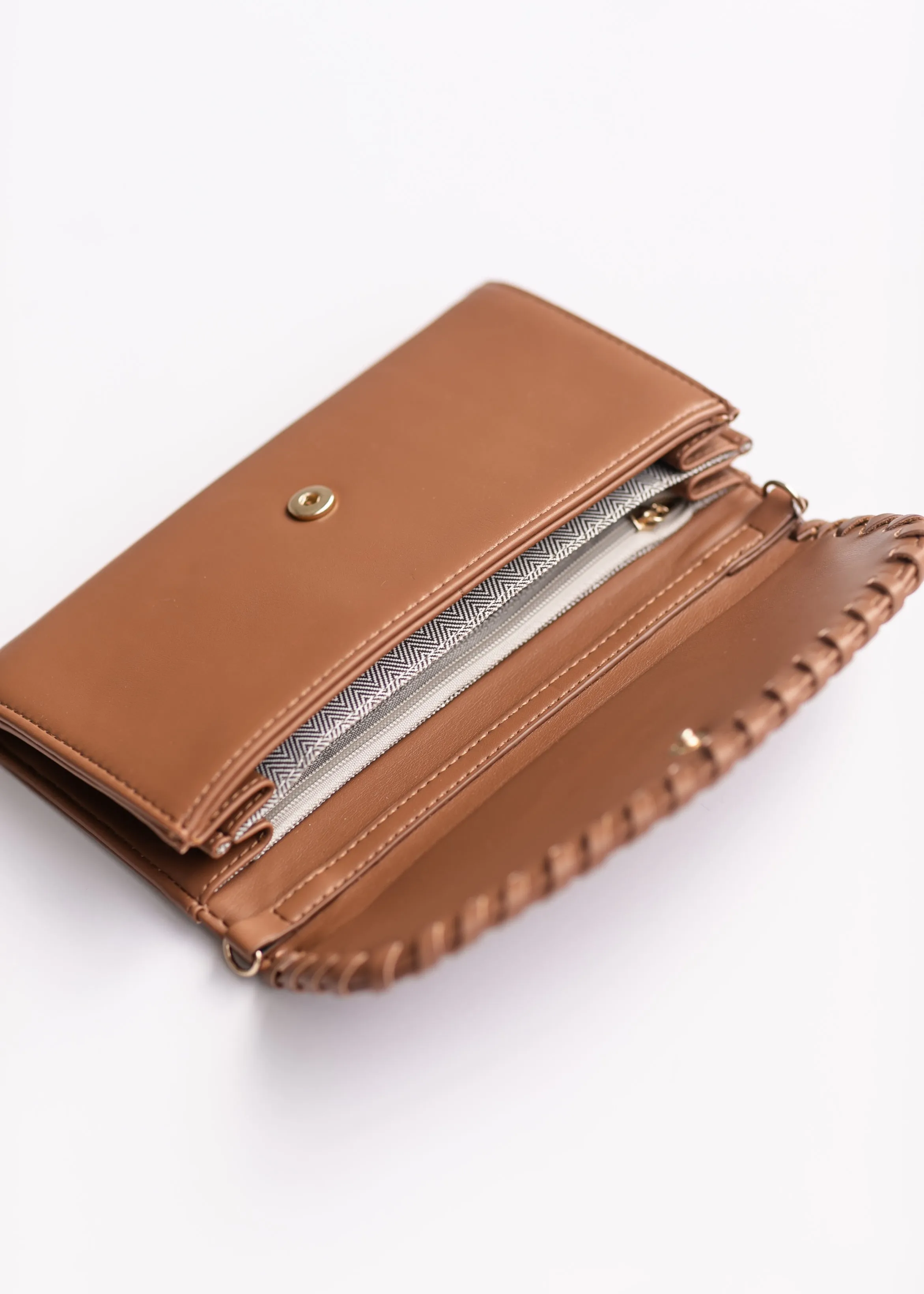 Whipstitch Crossbody Wallet Bag - FINAL SALE
