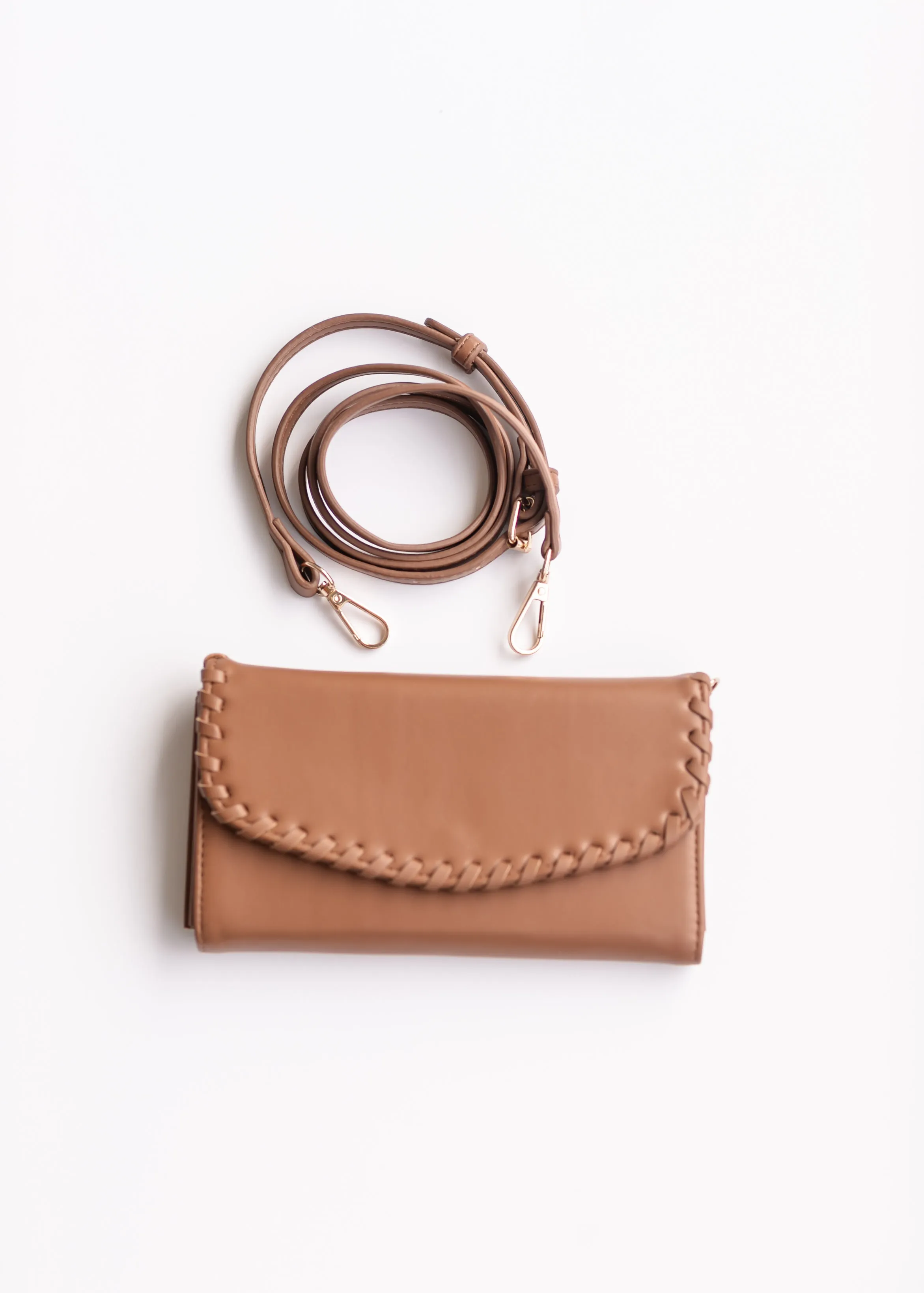 Whipstitch Crossbody Wallet Bag - FINAL SALE