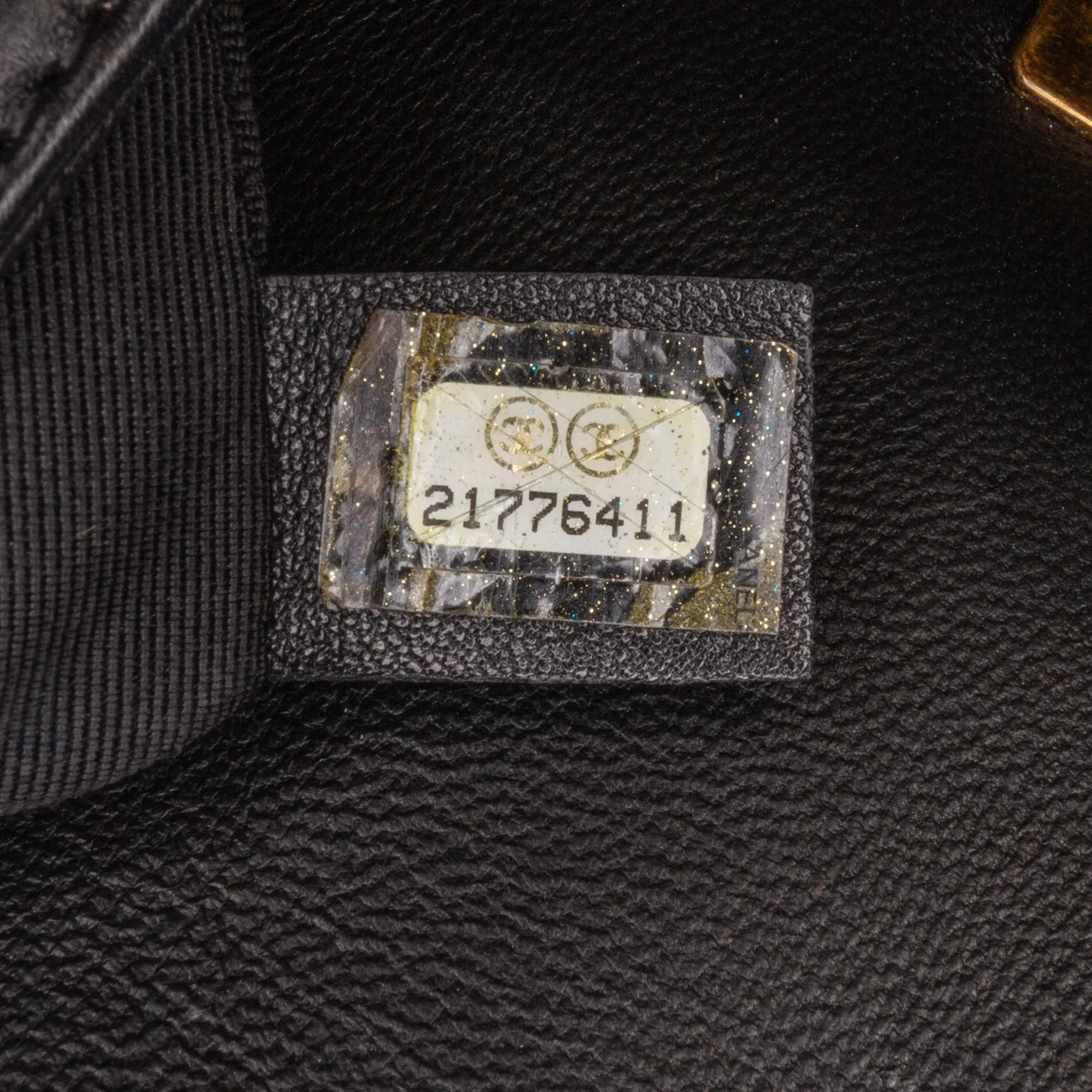 White Chanel Crest-Embellished Medium Boy Bag