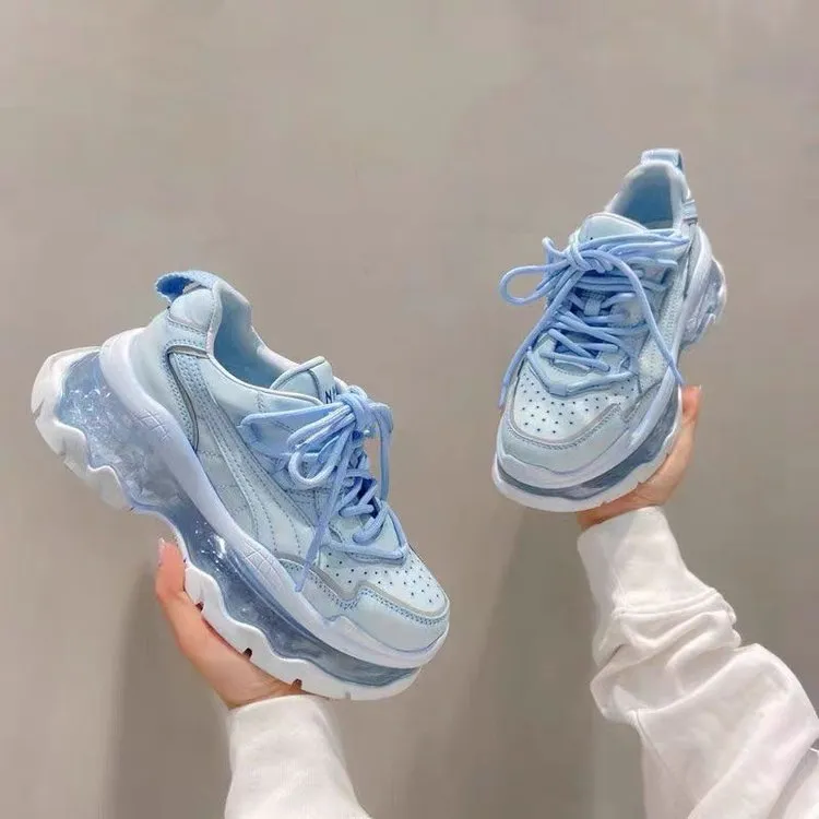 Women Breathable Beige Ladies Sports Running Shoes