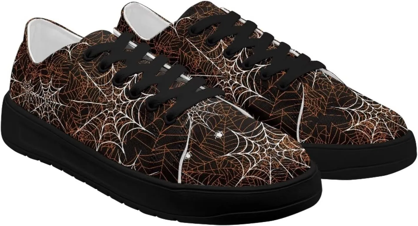 Women Classic Fashion Sneakers Lace Up Low Top Canvas Casual Sneakers Lightweight Breathable Comfort Wide Toe Shoes