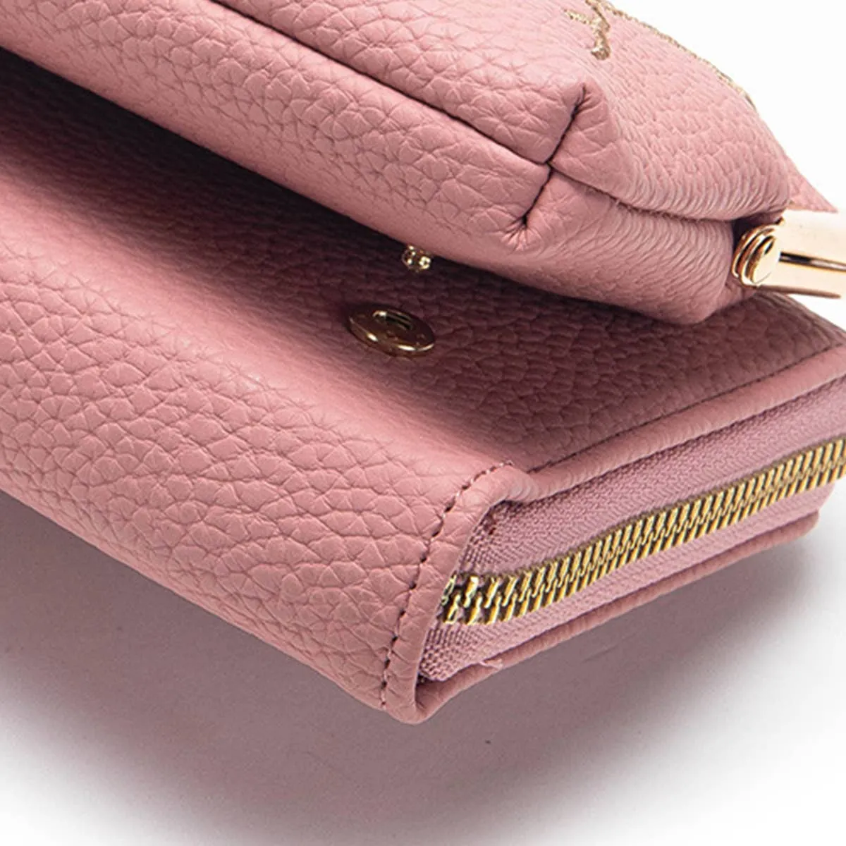 WOMEN FASHION EMBROIDERED CROSSBODY BAG_CWAB1641: GREY / (OS) 1