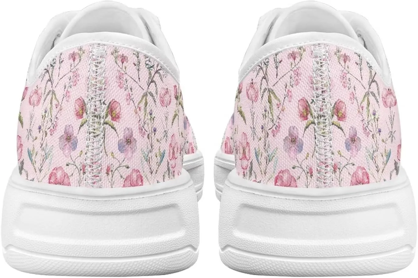 Womens Canvas Sneakers Lightweight Lace Up Fashion Comfortable Canvas Shoes Low Top Slip On Casual Tennis Walking Footwear