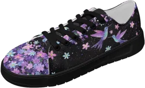 Women's Casual Canvas Sneakers Comfortable Low Top Walking Shoes Classic Lightweight Tennis Shoes Fashion Sneakers