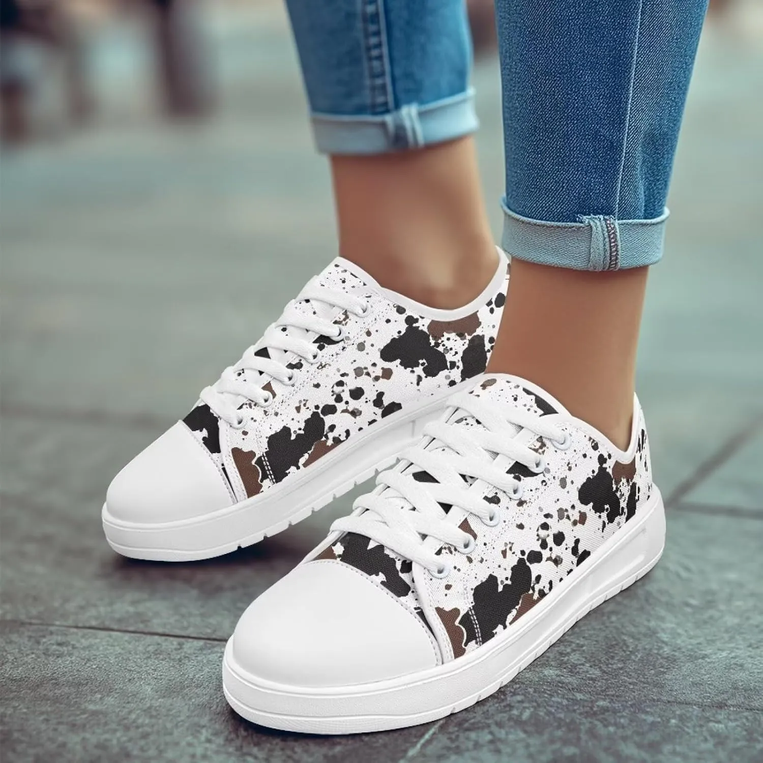Women's Casual Fashion Canvas Sneakers Hand Free Low-Top Sneakers Lightweight Slip-On Loafers Walking Driving Shoes