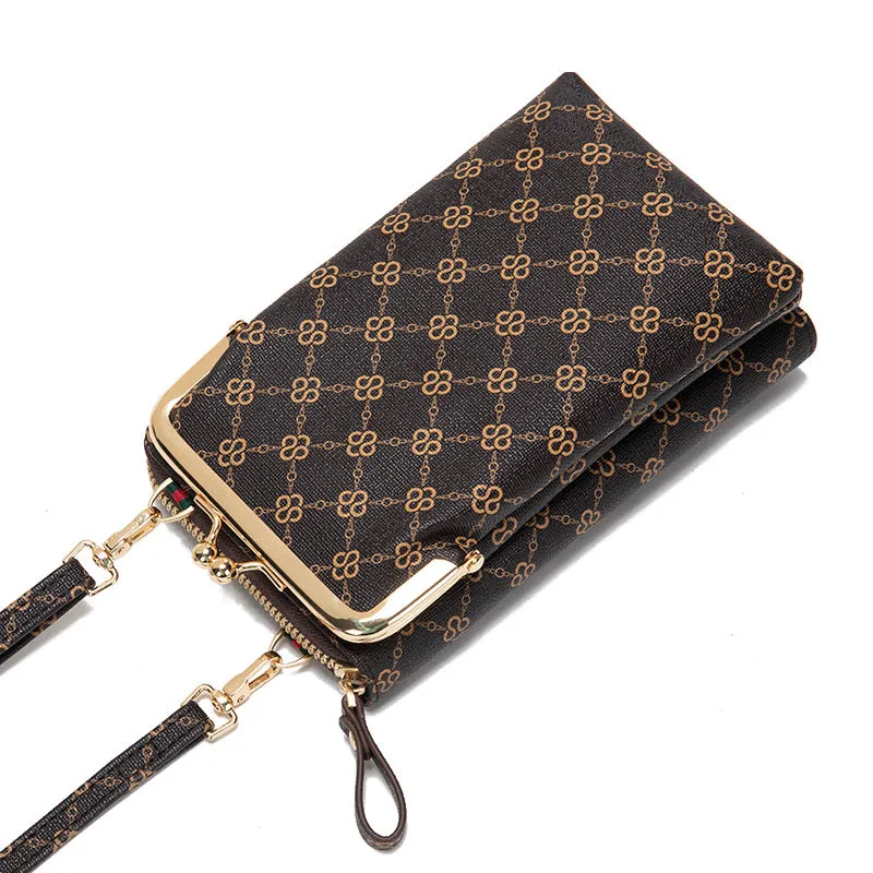 Women's Cell Fashion Presbyopic Zipper Mini Phone Bags