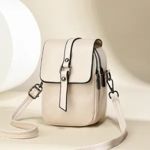 Women's Classic Retro Double Interlayer Mobile Bags