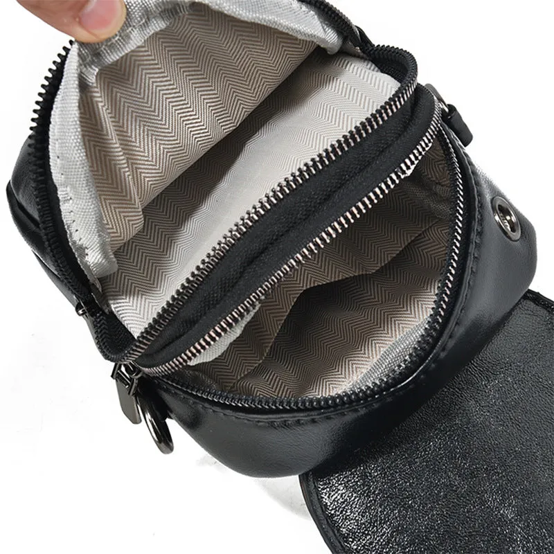 Women's Classic Retro Double Interlayer Mobile Bags