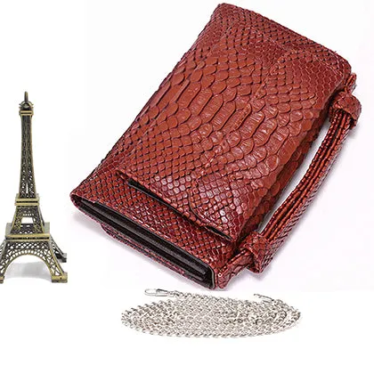 Women's Clutch Leather Collection - CHLOE