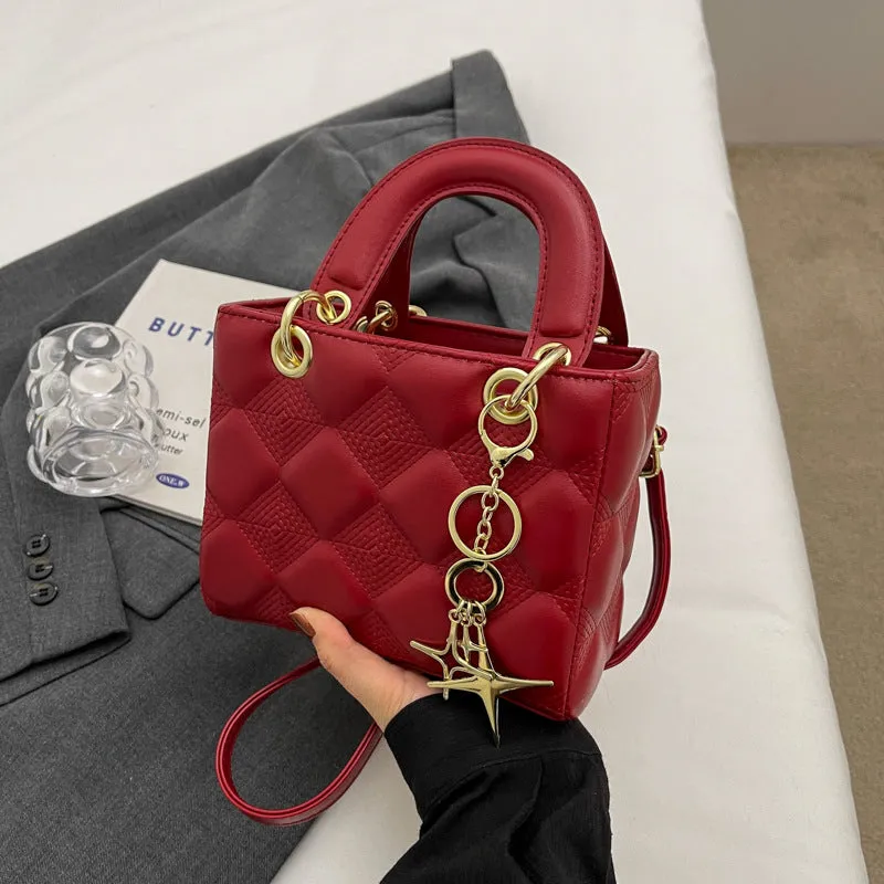 Women's Design Popular Fashion Portable Diana Shoulder Bags