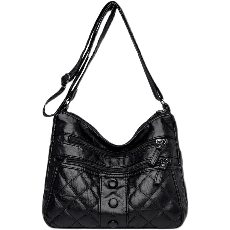 Women's Graceful Soft Surface Fashion Mom Crossbody Bags