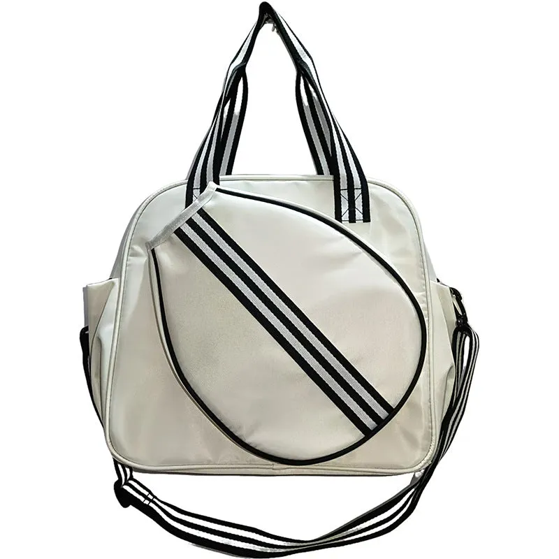 Women's Large Capacity Shoulder Crossbody Badminton Racket Bag