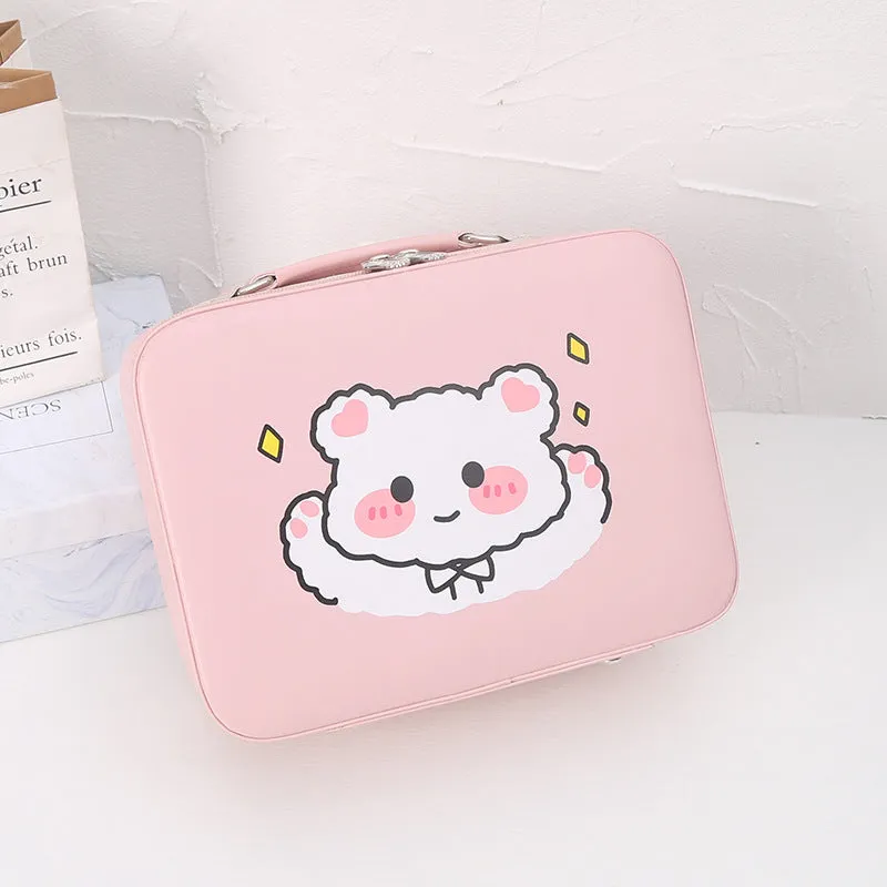 Women's Large Capacity Skin Care Storage Box Cosmetic Bags