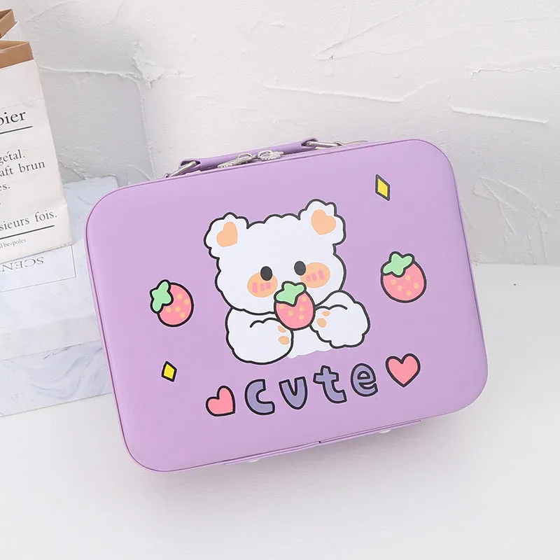 Women's Large Capacity Skin Care Storage Box Cosmetic Bags
