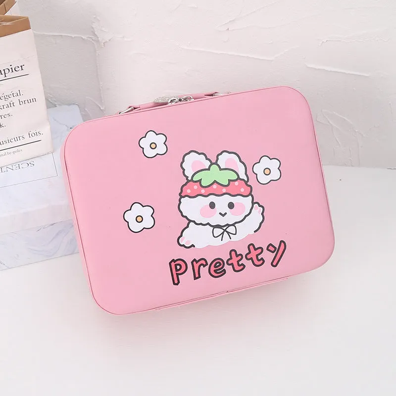 Women's Large Capacity Suitcase High-grade Skin Care Cosmetic Bags