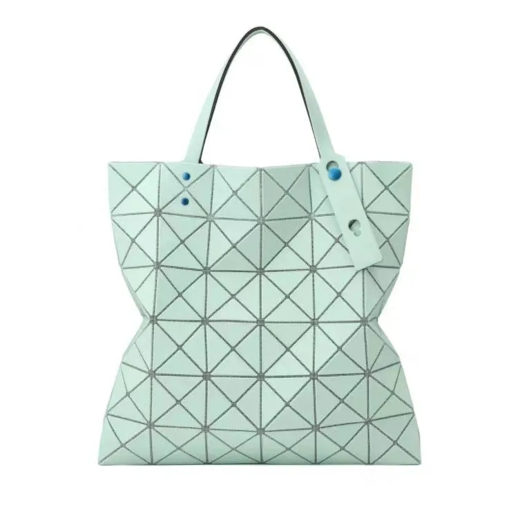 Women's March Grid Frosted Matte Surface Diamond Shoulder Bags