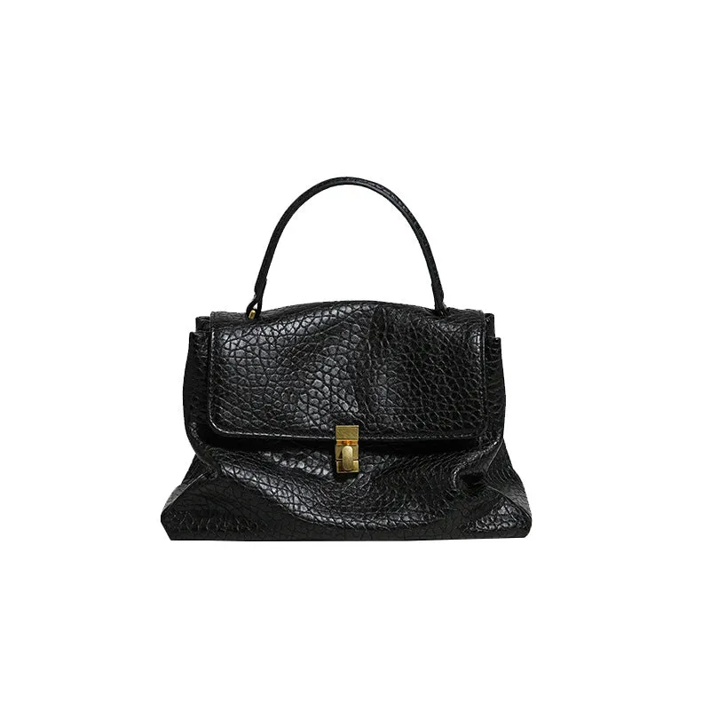 Women's Minimalist Soft Leather High-grade Large Capacity Crossbody Bags