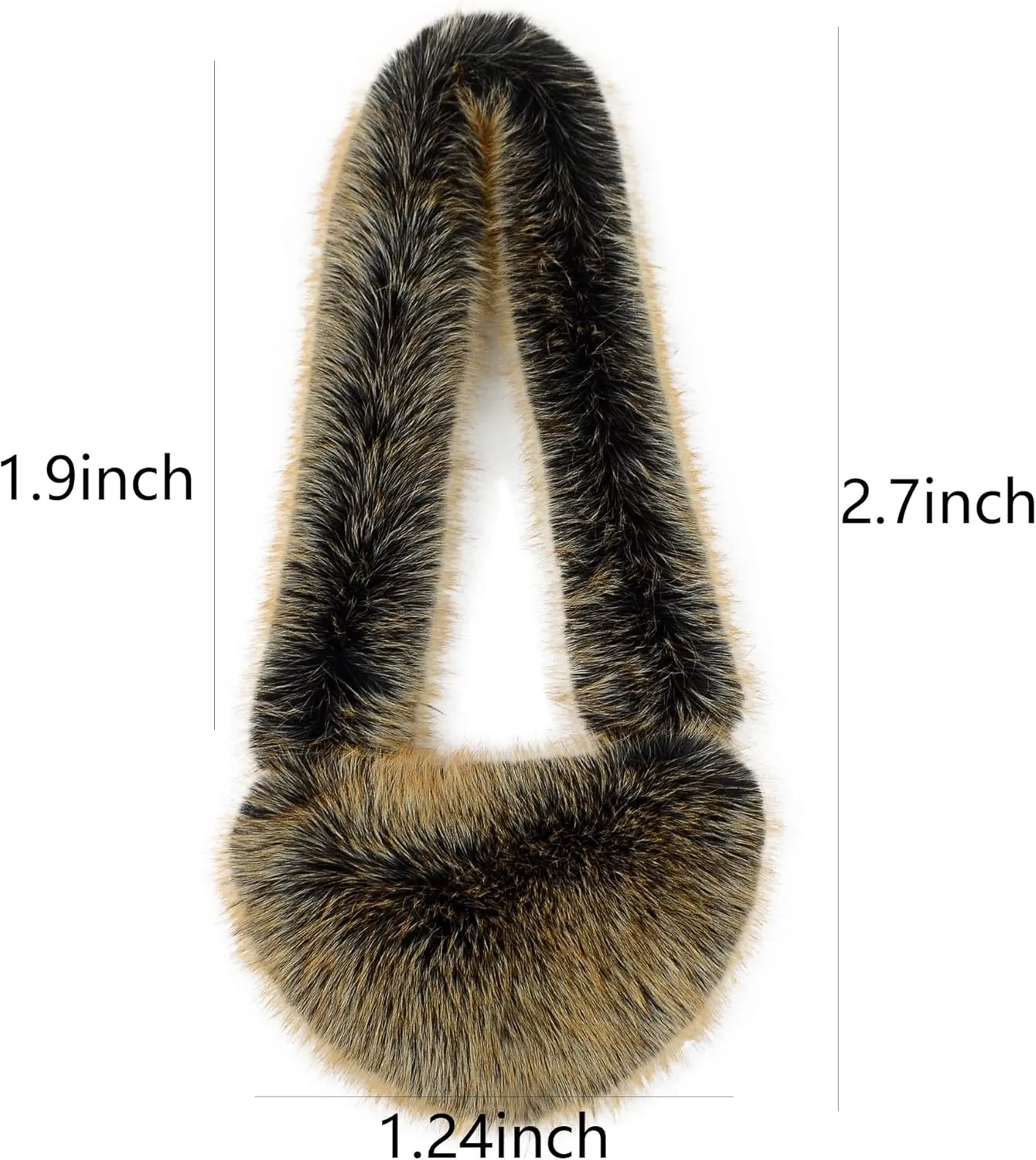 Women's Personalized Fluffy Long Strap Crossbody Bag Faux Fur Semi-Circular Large Capacity Top Handle Shoulder Bag