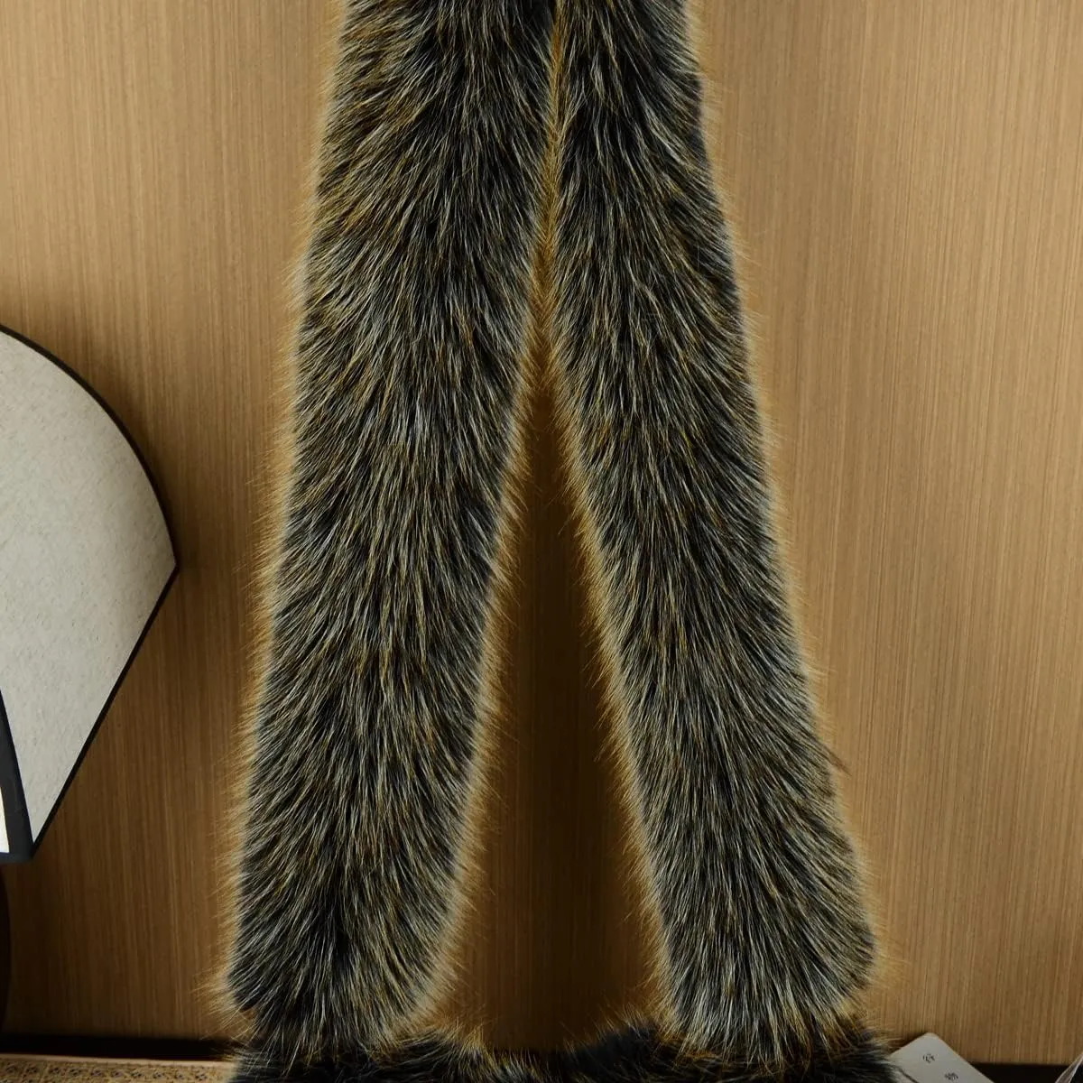 Women's Personalized Fluffy Long Strap Crossbody Bag Faux Fur Semi-Circular Large Capacity Top Handle Shoulder Bag