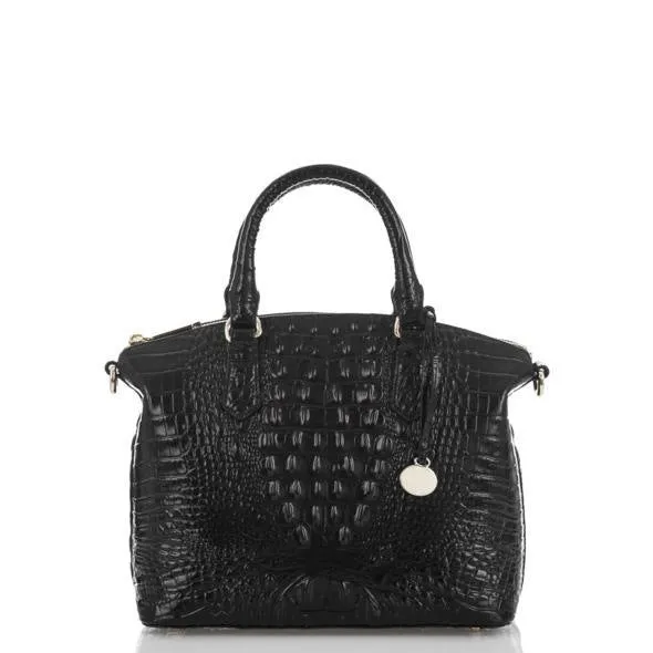Women's Portable Retro Crocodile Pattern Brahmin Crossbody Bags