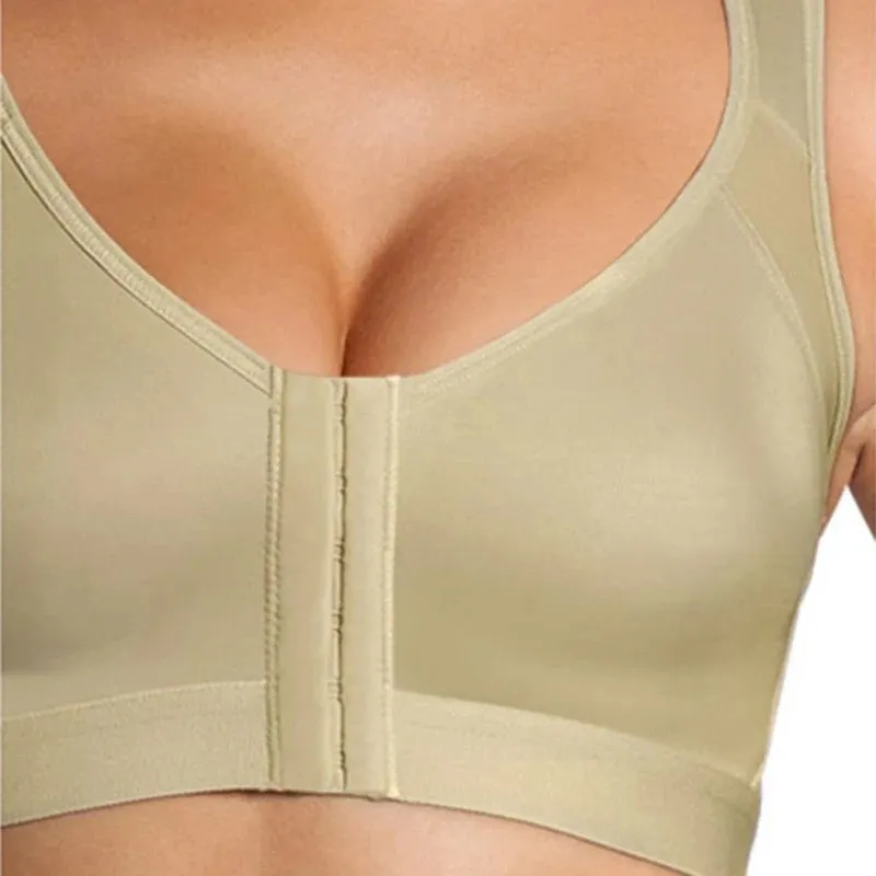 Women's Posture Corrector Cross Back Sports Bra - Breathable Shockproof Fitness Vest
