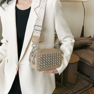 Women's Retro Fashion Diamond Cross Body Western Bags