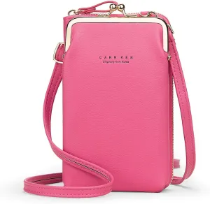 Womens Small Crossbody Bag Cellphone Purse Wallet Card Clutch Travel Pocket
