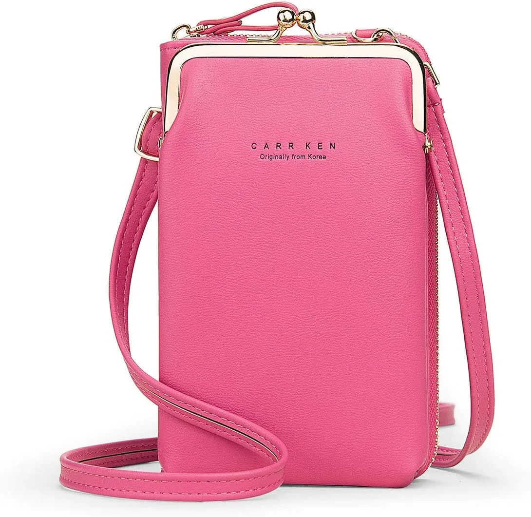Womens Small Crossbody Bag Cellphone Purse Wallet Card Clutch Travel Pocket