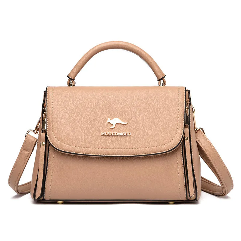 Women's Soft Leather Simple Mini Fashion Handbags