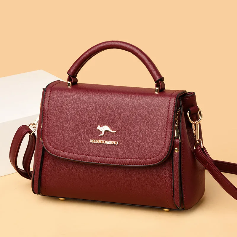 Women's Soft Leather Simple Mini Fashion Handbags