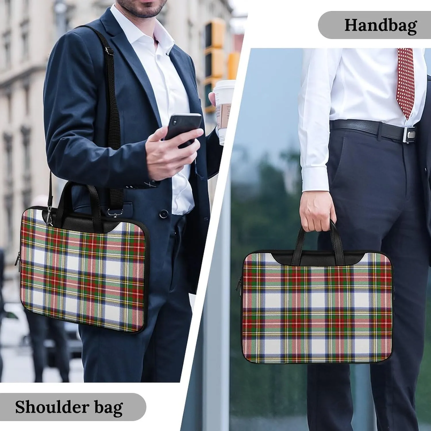 Wooden Wood Planks Handheld Single Shoulder Crossbody Laptop Bag Unisex