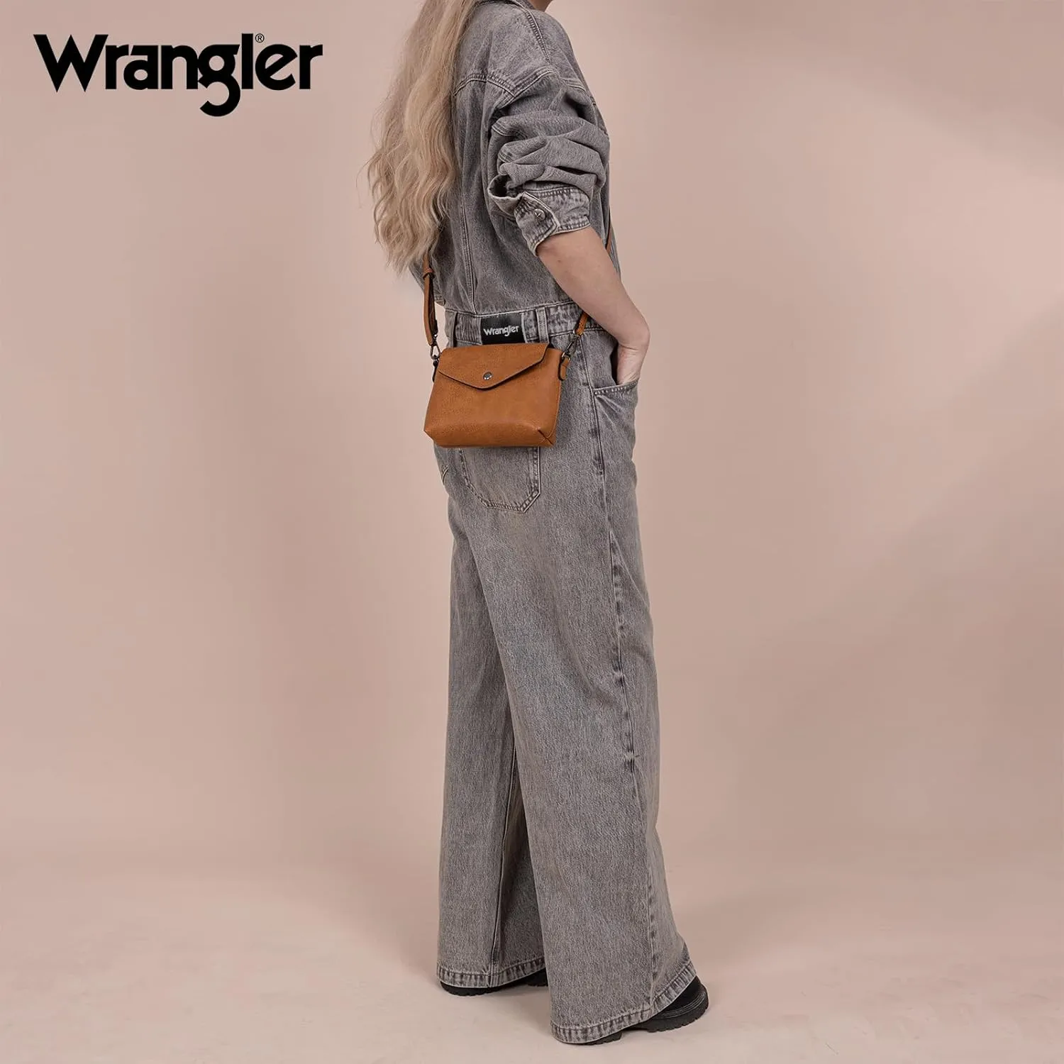 Wrangler Tote Handbags for Women Vegan Leather Shoulder Tote Purse with Small Crossbody Bag