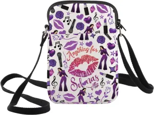 WZMPA Singer Album Crossbody Bag Singer Fans Gift Singer Lyric Shoulder Bag Singer Concert Merchandise (Anything -CB)