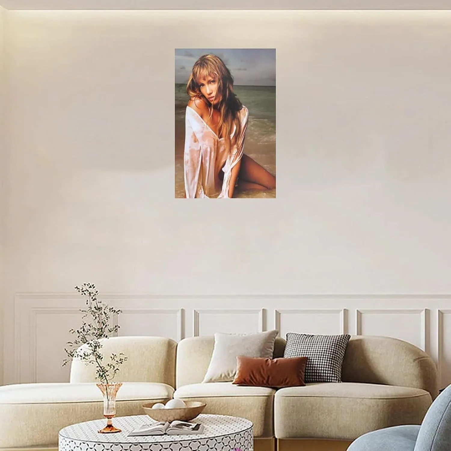 YIPKEHLS Jennifer Lopez (3) Canvas Poster Mural Decor Printing Picture Painting Living Room Hallway Decor Unframe-style 24x36inch(60x90cm)