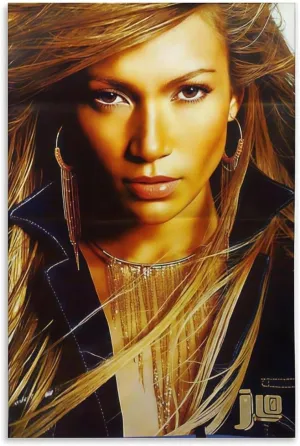 YIPKEHLS Jennifer Lopez (7) Canvas Poster Mural Decor Printing Picture Painting Living Room Hallway Decor Unframe-style 20x30inch(50x75cm)