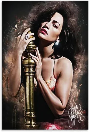 YIPKEHLS Jennifer Lopez (9) Canvas Poster Mural Decor Printing Picture Painting Living Room Hallway Decor Unframe-style 24x36inch(60x90cm)