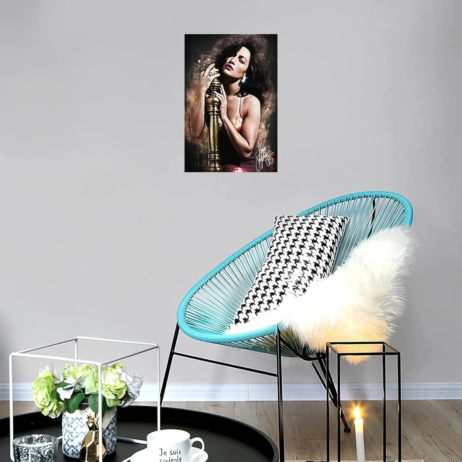 YIPKEHLS Jennifer Lopez (9) Canvas Poster Mural Decor Printing Picture Painting Living Room Hallway Decor Unframe-style 24x36inch(60x90cm)
