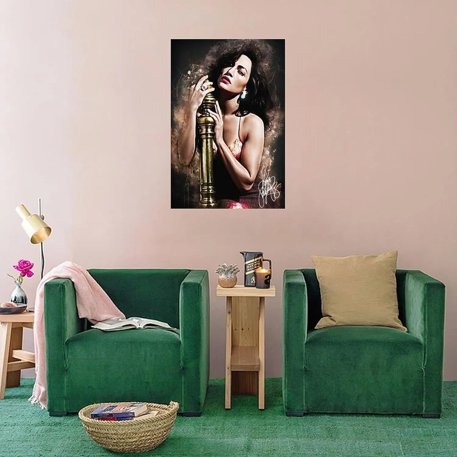 YIPKEHLS Jennifer Lopez (9) Canvas Poster Mural Decor Printing Picture Painting Living Room Hallway Decor Unframe-style 24x36inch(60x90cm)