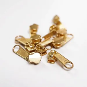 YKK 4.5 Brass Zipper Purse Slider Pull 2 Pack