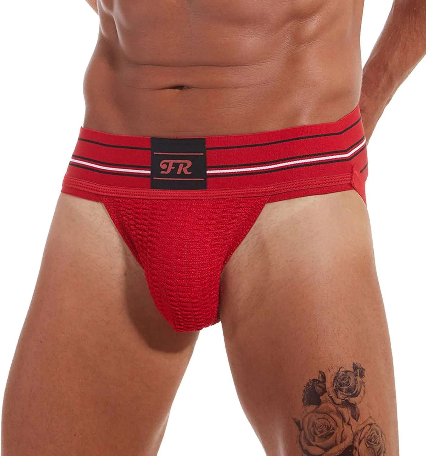 YUFEIDA Men's Athletic Supporters Performance Jockstrap Underwear Breathable Active Underpants