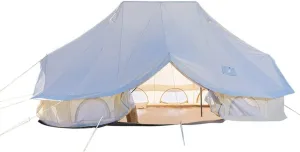 Yurt Tent with Stove Hole for Family Camping Large Space Festival Party Tent Teepee for Carnival, Party, Music Festival, Picnic - Bell Tent 4 Season (Oxford Cloth 4X6X3M)