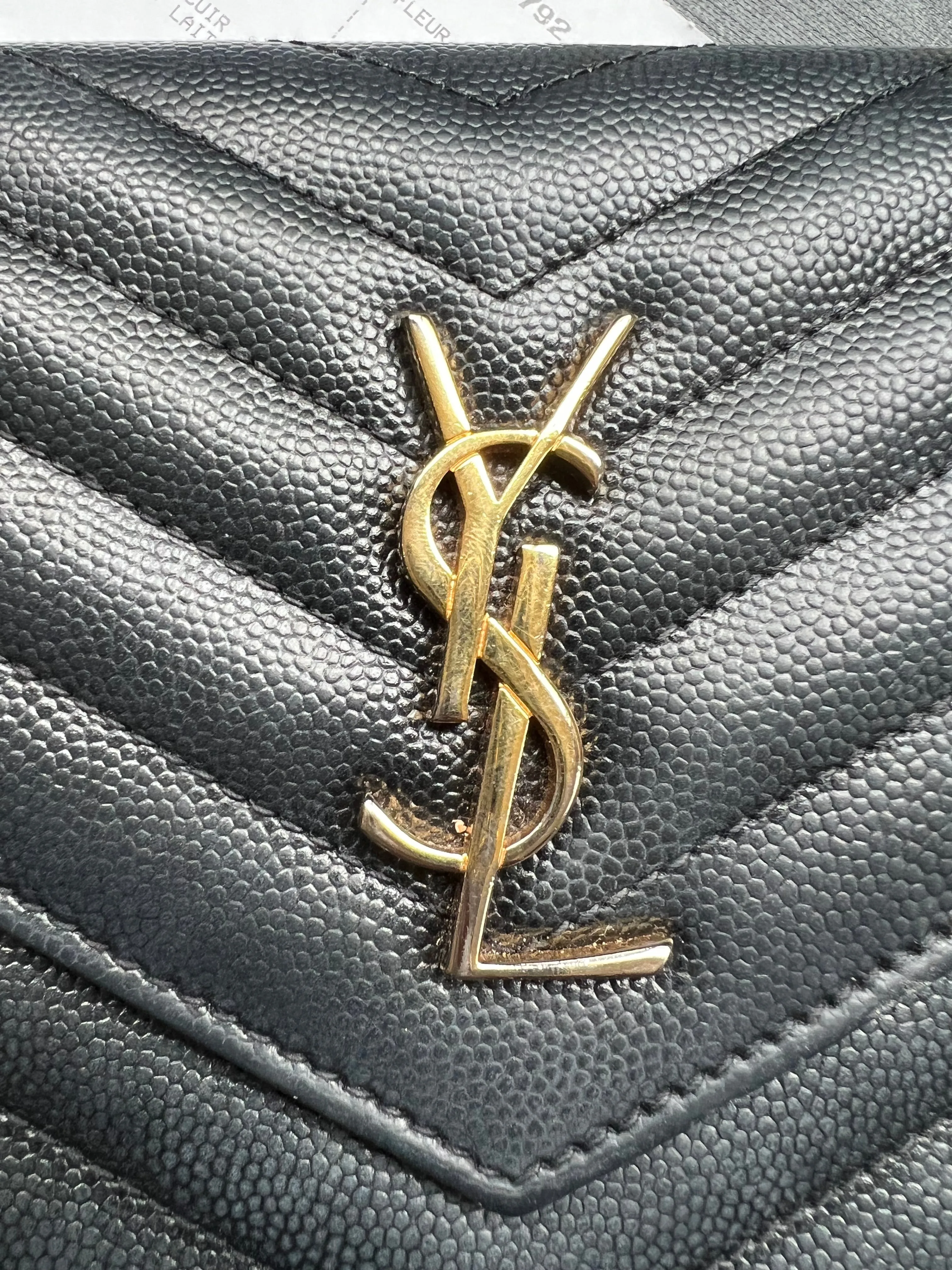 Yves Saint Laurent Cassandre envelope flap crossbody bag
